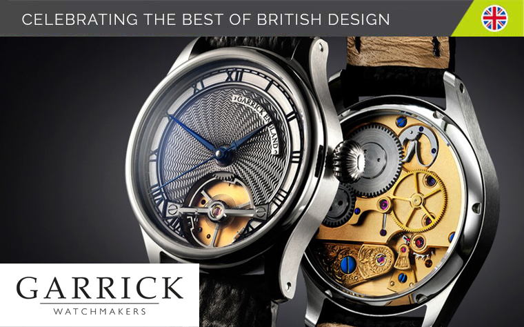 Garrick Watchmakers. Exquisitely crafted timepieces, timeless British design.