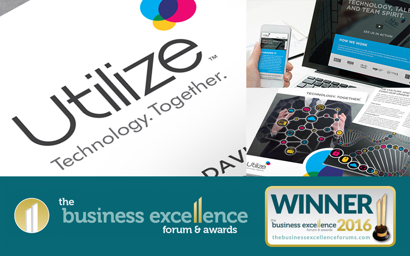 Client Utilize plc wins ‘Best Marketing Campaign’ at The Business Excellence Forum & Awards 2016
