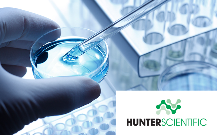 New Hunter Scientific Web Store - Conceived and Delivered by MC+Co