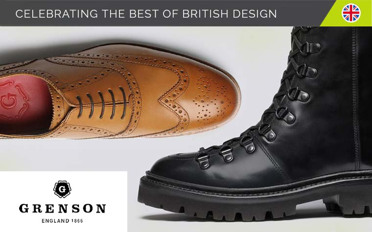 Grenson. Great Footwear and a Great British Brand to Boot