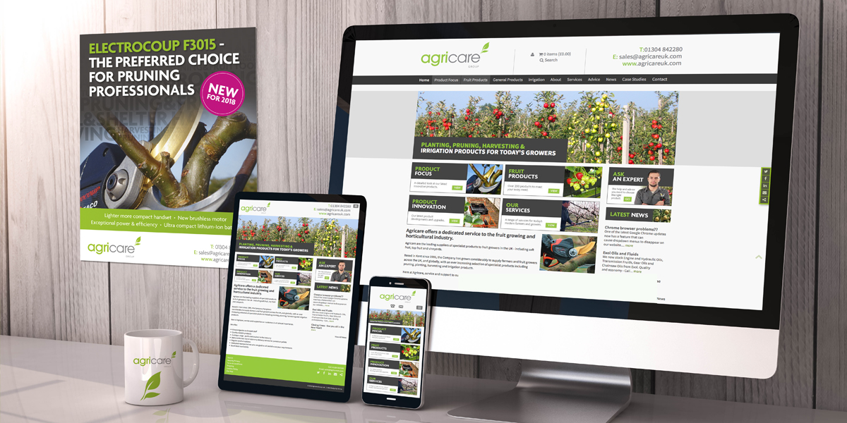 Marketing, Branding & Web Design for Agricare