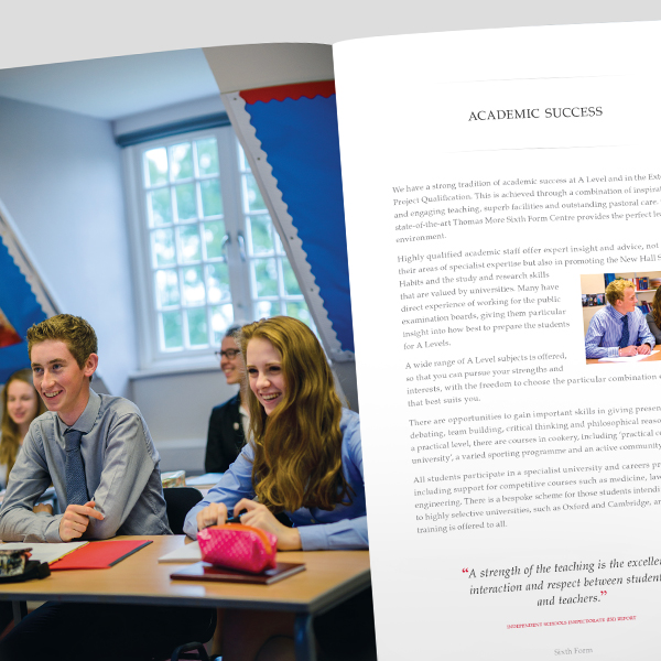 Marketing and Branding for New Hall School